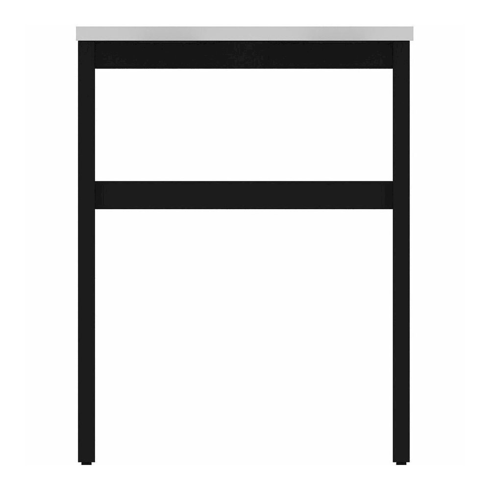 Lorell Adjustable Table Leg Bases & Returns - Assembly Required - Black - 1 / Each. Picture 10