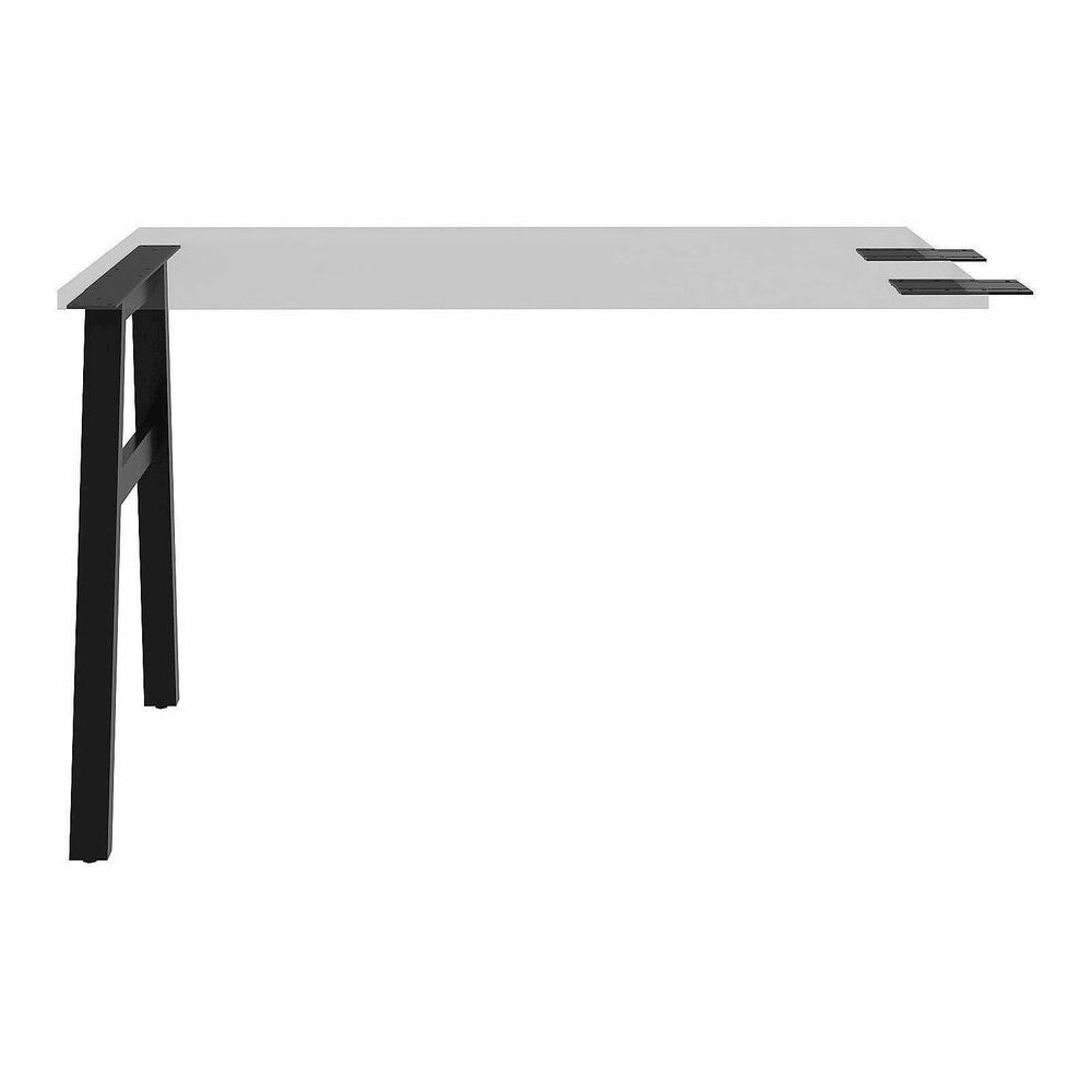 Lorell Adjustable Table Leg Bases & Returns - Assembly Required - Black - 1 / Each. Picture 10