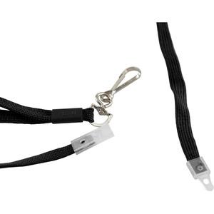 SICURIX Breakaway Lanyard - 12 / Box - 36" Length - Black - Nylon. Picture 3