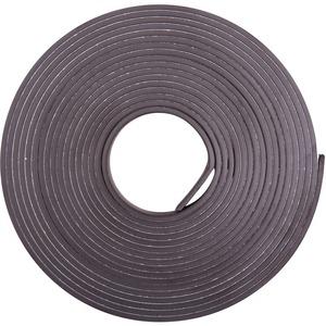 Zeus Magnetic Tape - 33.33 yd Length x 1" Width - Magnet - Adhesive Backing - For Sign, Photo - 1 / Roll - Black. Picture 4
