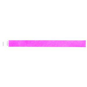 SICURIX Standard Dupont Tyvek Security Wristband - 100 / Pack - 0.8" Height x 10" Width Length - Purple - Tyvek. Picture 7