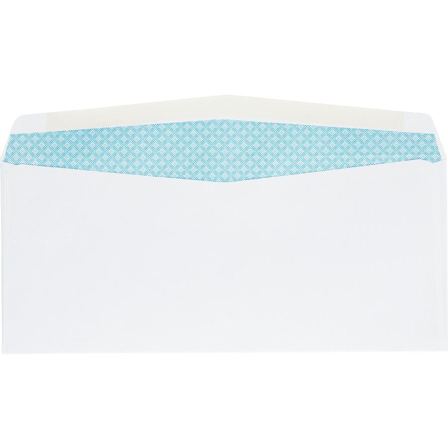 Quality Park HCFA-1500 Claim Form Envelopes - Single Window - #10 1/2 - 4 1/2" Width x 9 1/2" Length - 24 lb - Gummed - Wove - 500 / Box - White. Picture 7