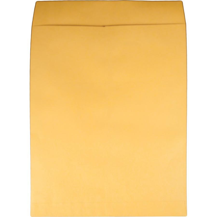 Quality Park 14 x 18 Jumbo Catalog Envelopes - Ungummed - Catalog - 14" Width x 18" Length - 28 lb - Kraft - 25 / Box - Kraft. Picture 2