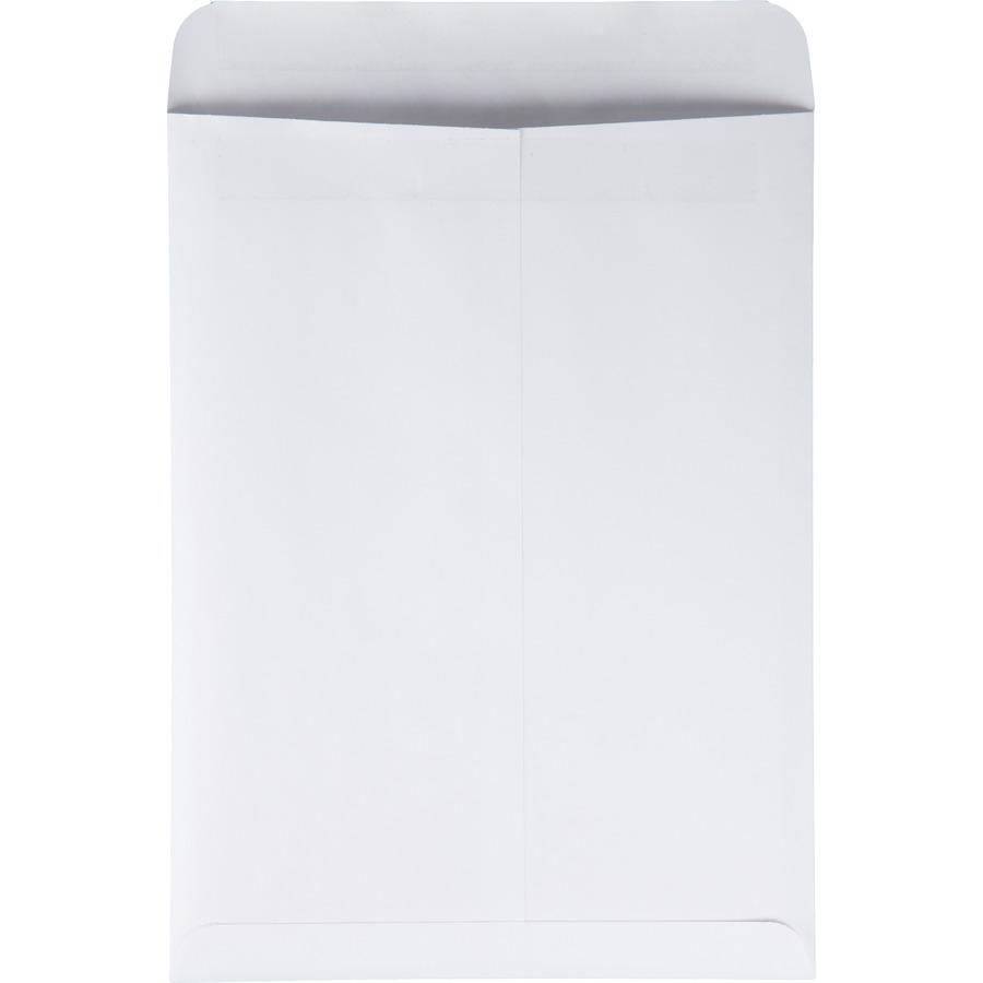 Quality Park 9 x 12 Catalog Mailing Envelopes with Redi-Seal&reg; Self-Seal Closure - Catalog - #10 1/2 - 9" Width x 12" Length - 28 lb - Self-sealing - White - 100 / Box. Picture 5