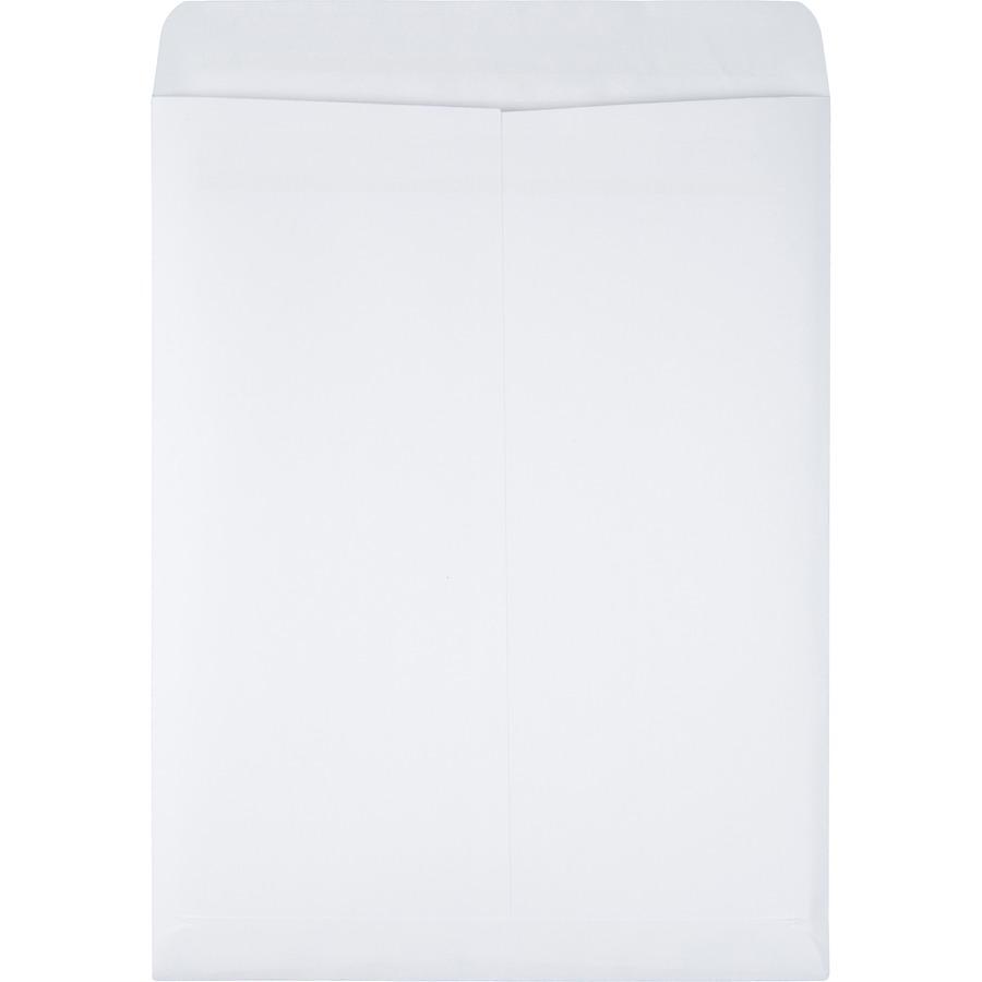 Quality Park 10 x 13 Catalog Envelopes with Redi-Seal&reg; Self-Sealing Closure - Catalog - #13 1/2 - 10" Width x 13" Length - 28 lb - Self-sealing - 100 / Box - White. Picture 5