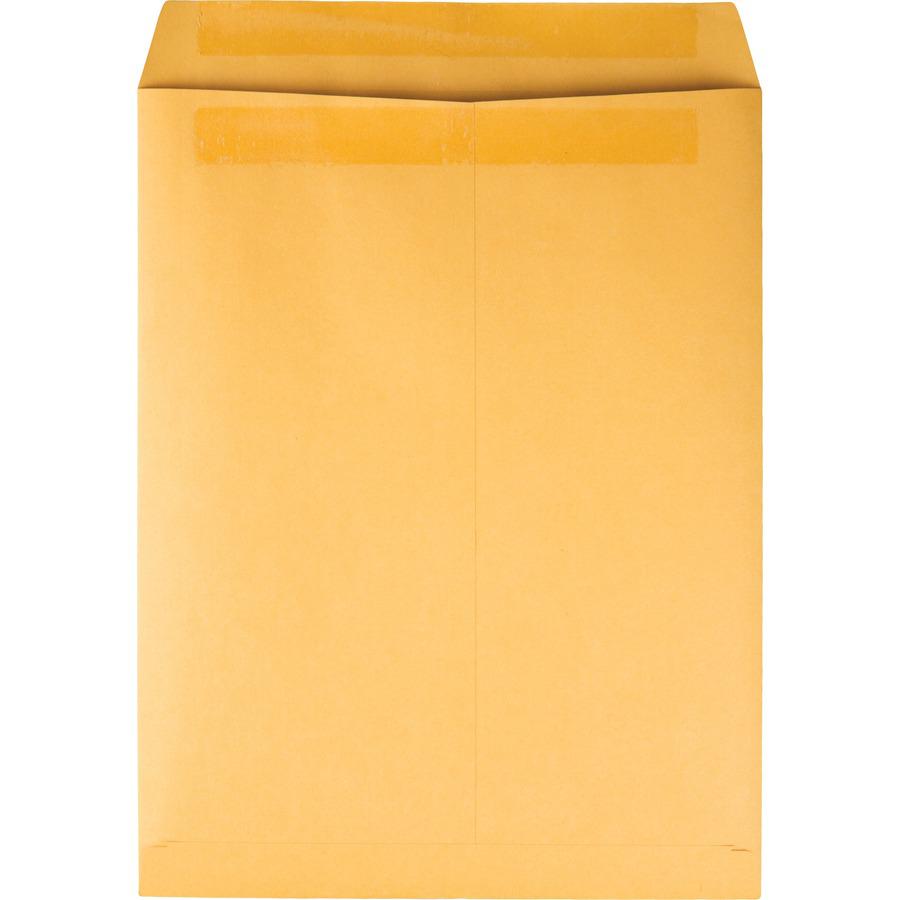 Quality Park 10 x 13 Catalog Envelopes with Redi-Seal&reg; Self-Sealing Closure - Catalog - #13 1/2 - 10" Width x 13" Length - 28 lb - Self-sealing - Kraft - Kraft - 250 / Box. Picture 6