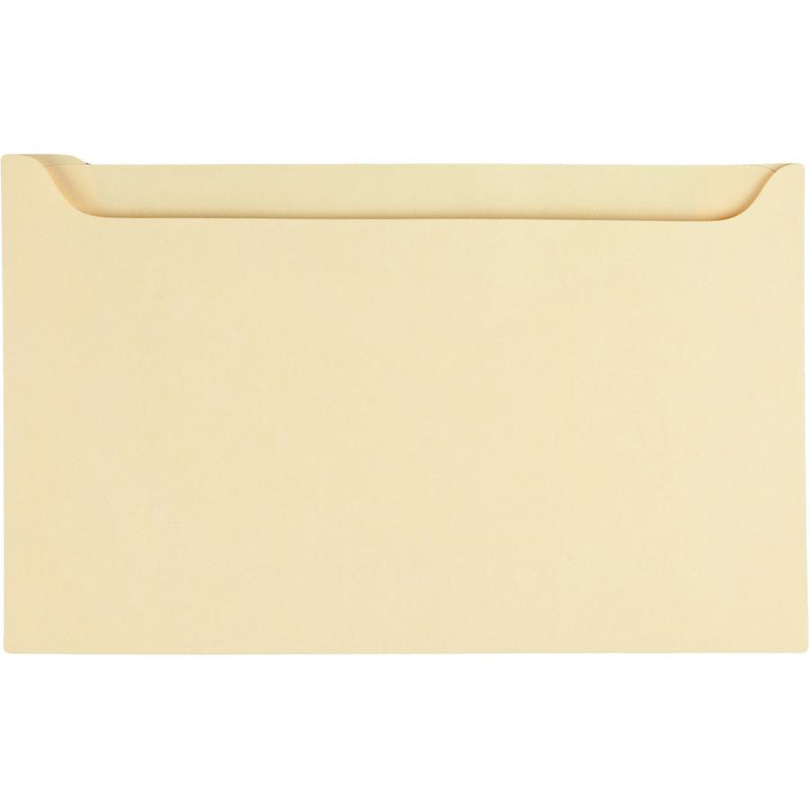 Quality Park File Jacket - 5" x 8 1/8" - Cameo - 500 / Box. Picture 3
