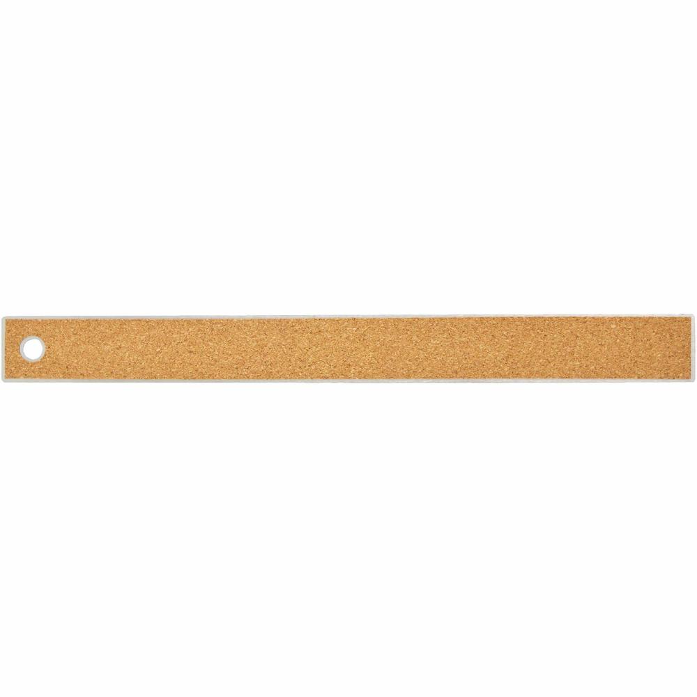 Westcott Stainless Steel Rulers - 12" Length x 1" Width - 1/16, 1/32 Graduations - Metric, Imperial Measuring System - Stainless Steel - Stainless Steel - 1 Each. Picture 7