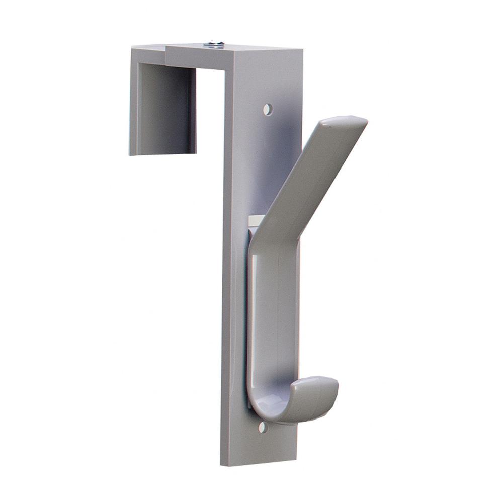 Deflecto Plastic Partition Hooks - 2 Hooks - for Garment - 2 / Pack. Picture 4