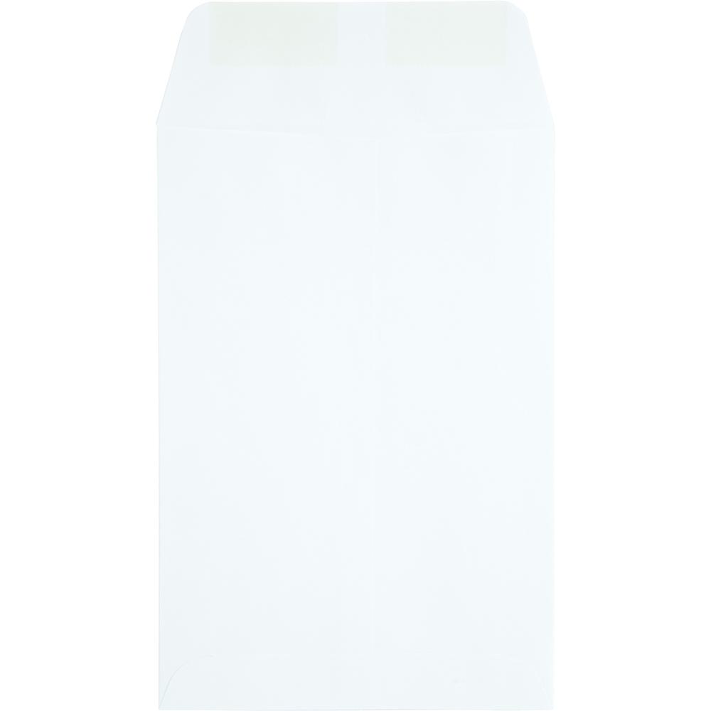 Quality Park 6 x 9 Catalog Mailing Envelopes - Catalog - 6" Width x 9" Length - 24 lb - Gummed - White - Wove - 500 / Box. Picture 6