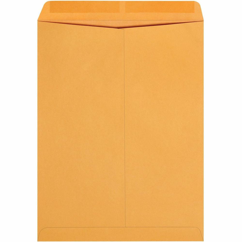 Quality Park 11-1/2 x 14-1/2 Heavyweight Catalog Mailing Envelopes - Catalog - 11 1/2" Width x 14 1/2" Length - 28 lb - Gummed - Kraft - 250 / Box - Brown Kraft. Picture 4