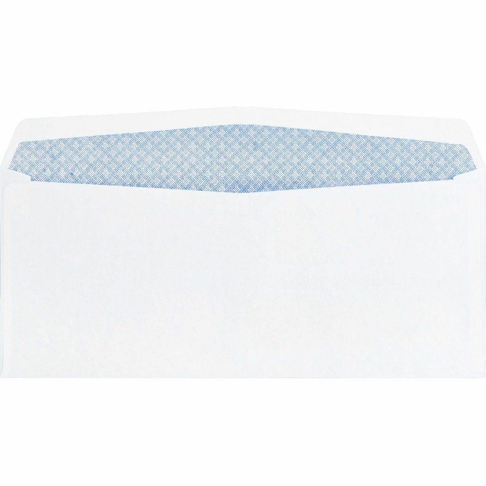 Business Source No. 9 Double Window Invoice Envelopes - Double Window - #9 - 8 7/8" Width x 3 7/8" Length - 24 lb - White - 500 / Box. Picture 11