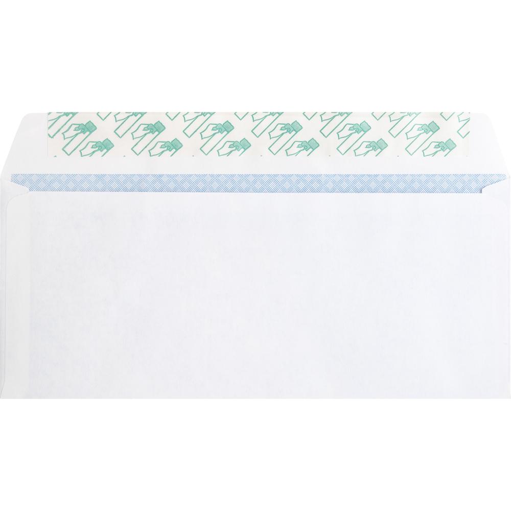 Business Source Regular Tint Peel/Seal Envelopes - Business - #10 - 9 1/2" Width x 4 1/8" Length - 24 lb - Peel & Seal - White - Wove - 500 / Box. Picture 3