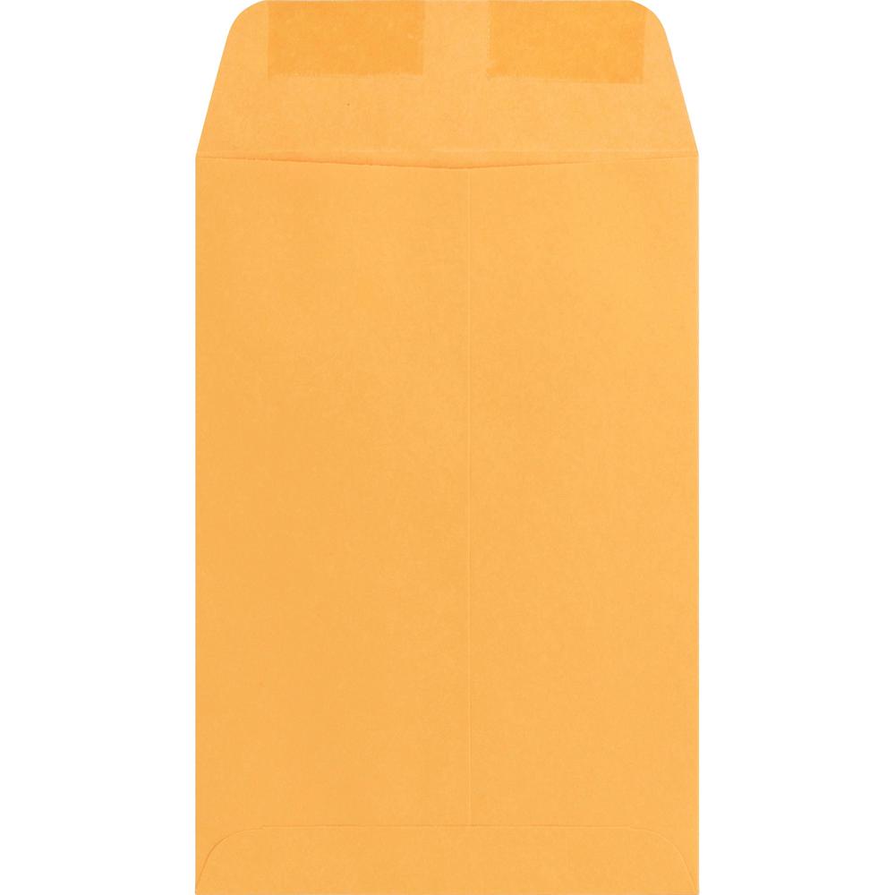 Business Source Durable Kraft Catalog Envelopes - Catalog - 6" Width x 9" Length - 24 lb - Gummed - Kraft - Kraft - 500 / Box. Picture 5