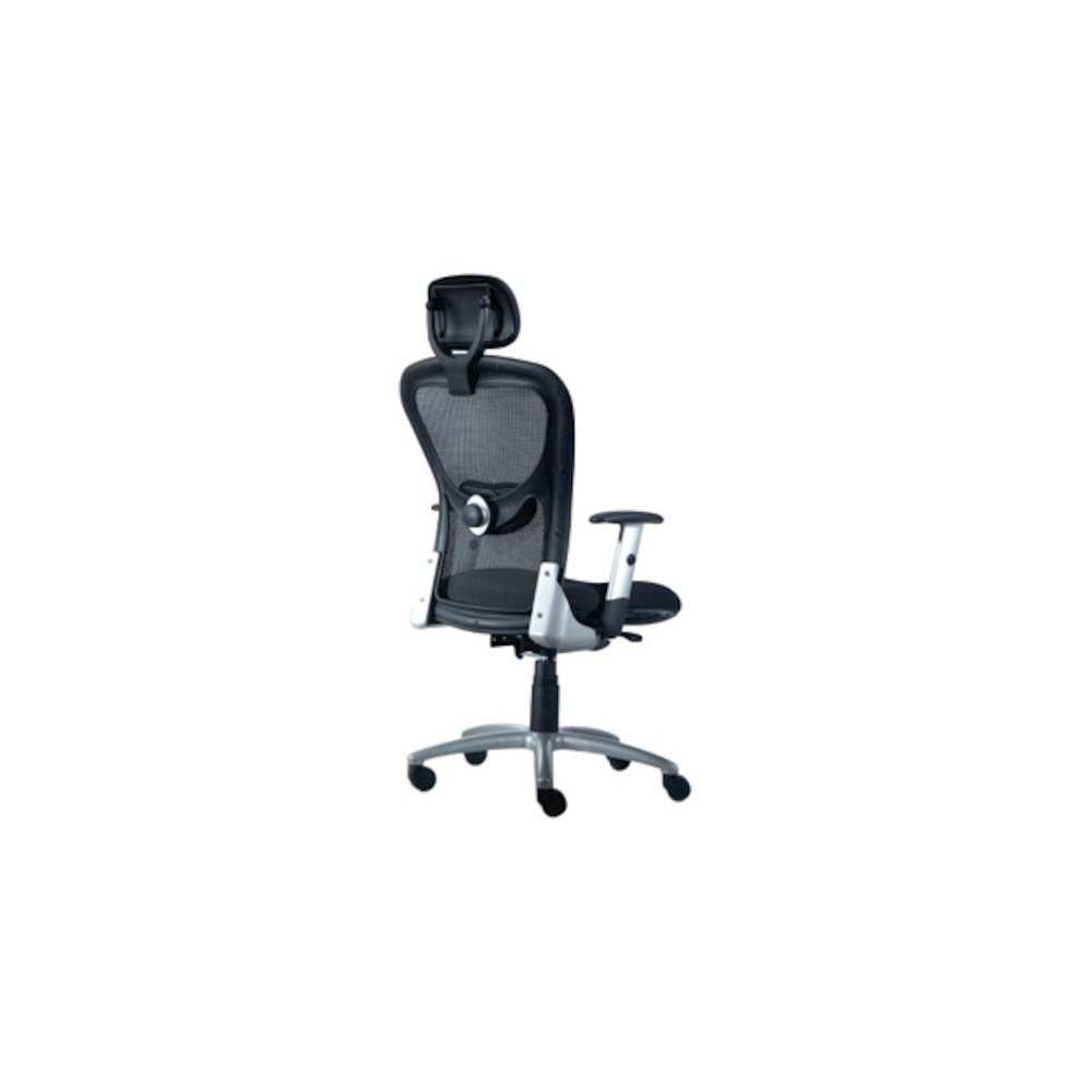 9 to 5 Seating Strata 1580 High Back Executive Chair - Lead Seat Color - Polyester Seat Material - 5-star Base - 1 Each. Picture 4