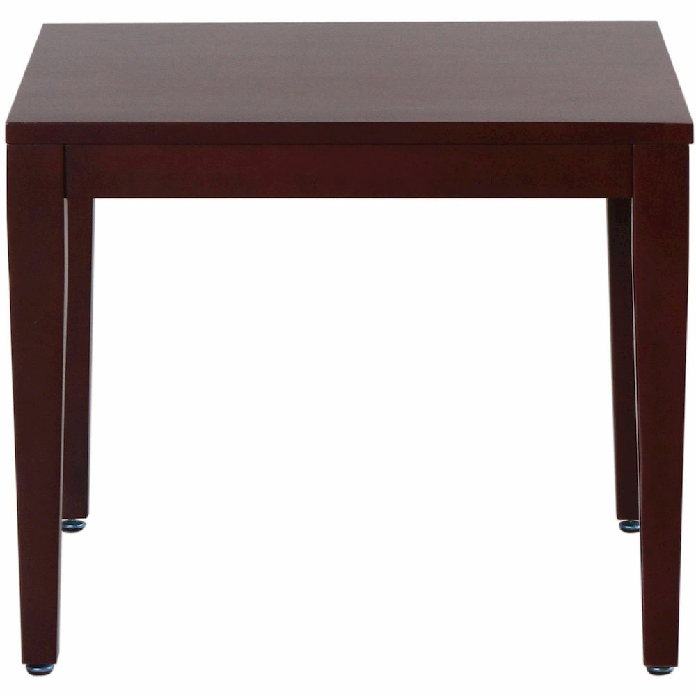 Lorell Solid Wood Corner Table - Square Top - Four Leg Base - 4 Legs - 23.60" Table Top Length x 23.60" Table Top Width - 20" Height x 23.63" Width x 23.63" Depth - Reception - Assembly Required - Sol. Picture 10