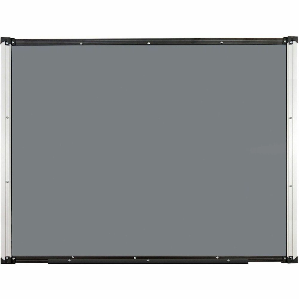 Lorell Magnetic Dry-erase Board - 48" (4 ft) Width x 36" (3 ft) Height - Aluminum Steel Frame - Rectangle - Magnetic - Marker Tray - 1 Each. Picture 9
