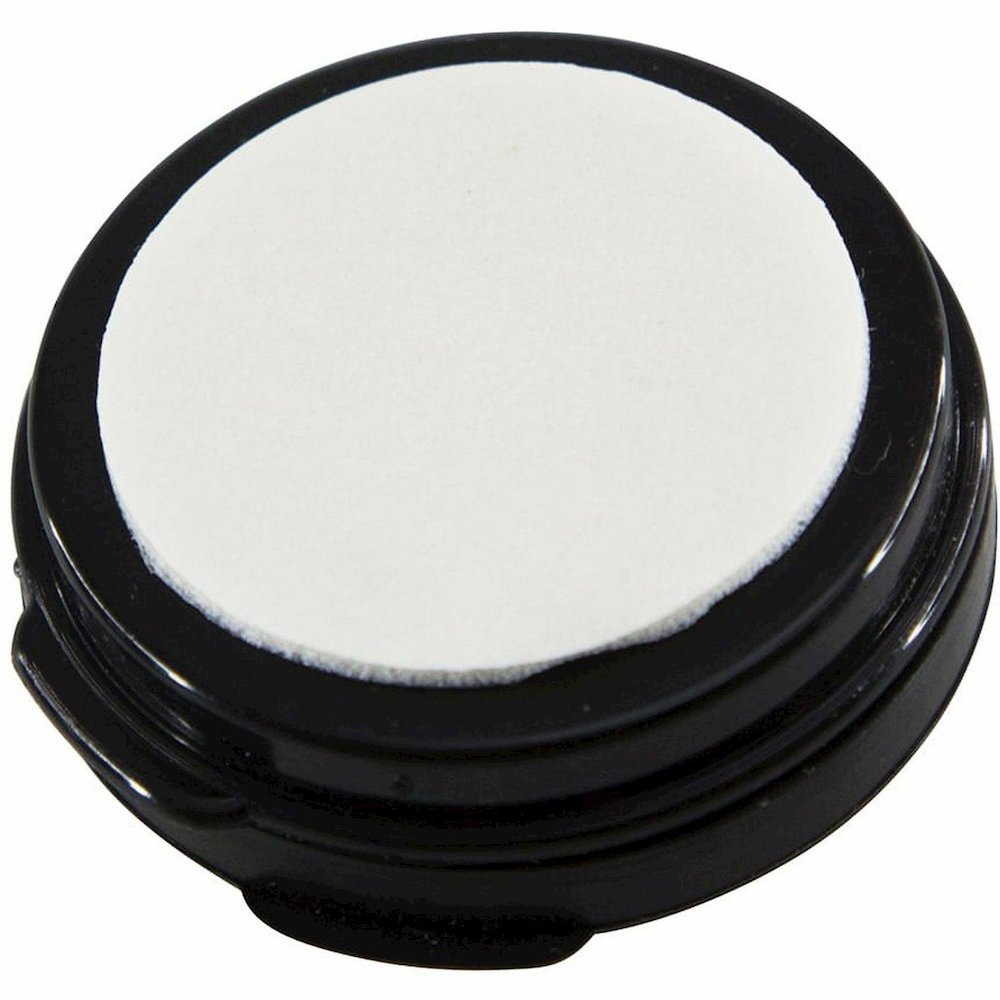 SICURIX Adhesive Fingerprint Ink Pads - 0.5" Height x 1.5" Width x 1.5" Depth - Black Ink - Black - 12 / Carton. Picture 7