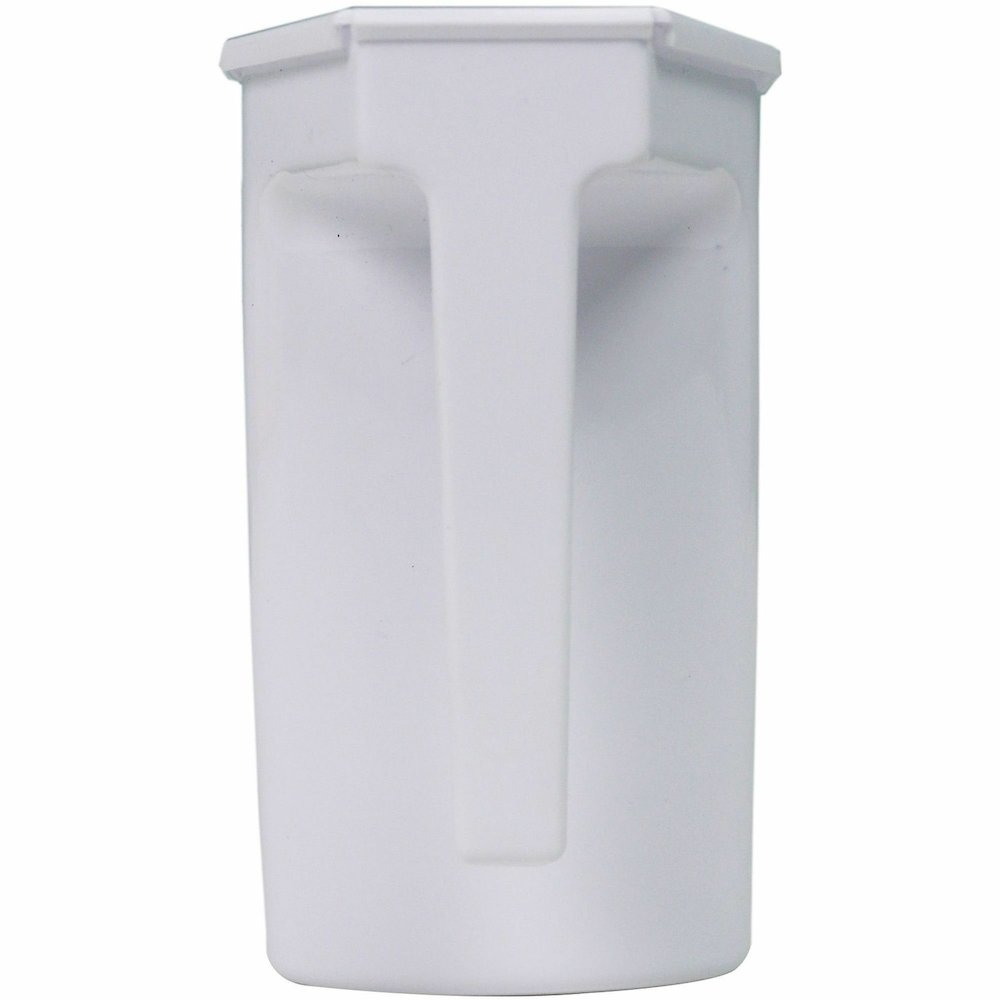 Genuine Joe Toilet Bowl Mop Caddy - White - 12 / Carton. Picture 10