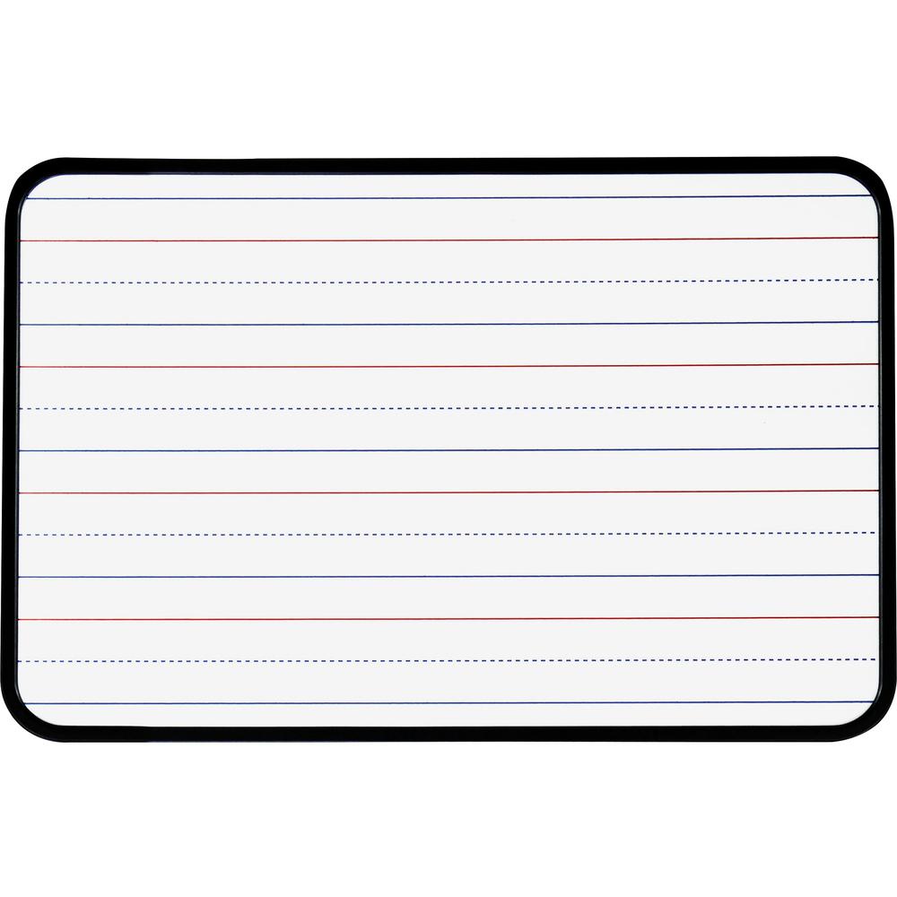 Sparco Dry-erase Lap Boards - 11" (0.9 ft) Width x 8" (0.7 ft) Height - White Surface - Plastic Frame - Rectangle - Magnetic - 1 Box. Picture 4