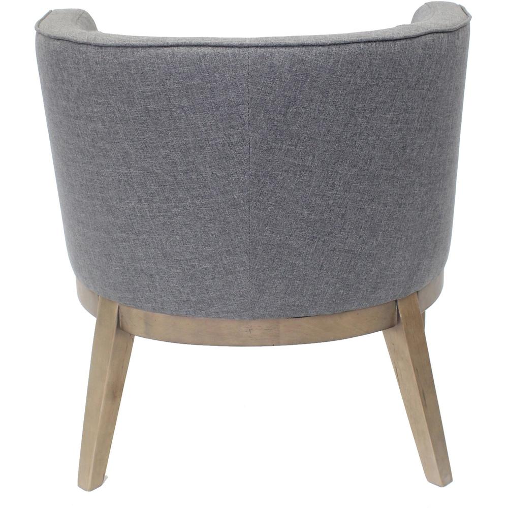 Boss Accent Chair, Beige - Slate Gray - 1 Each. Picture 5