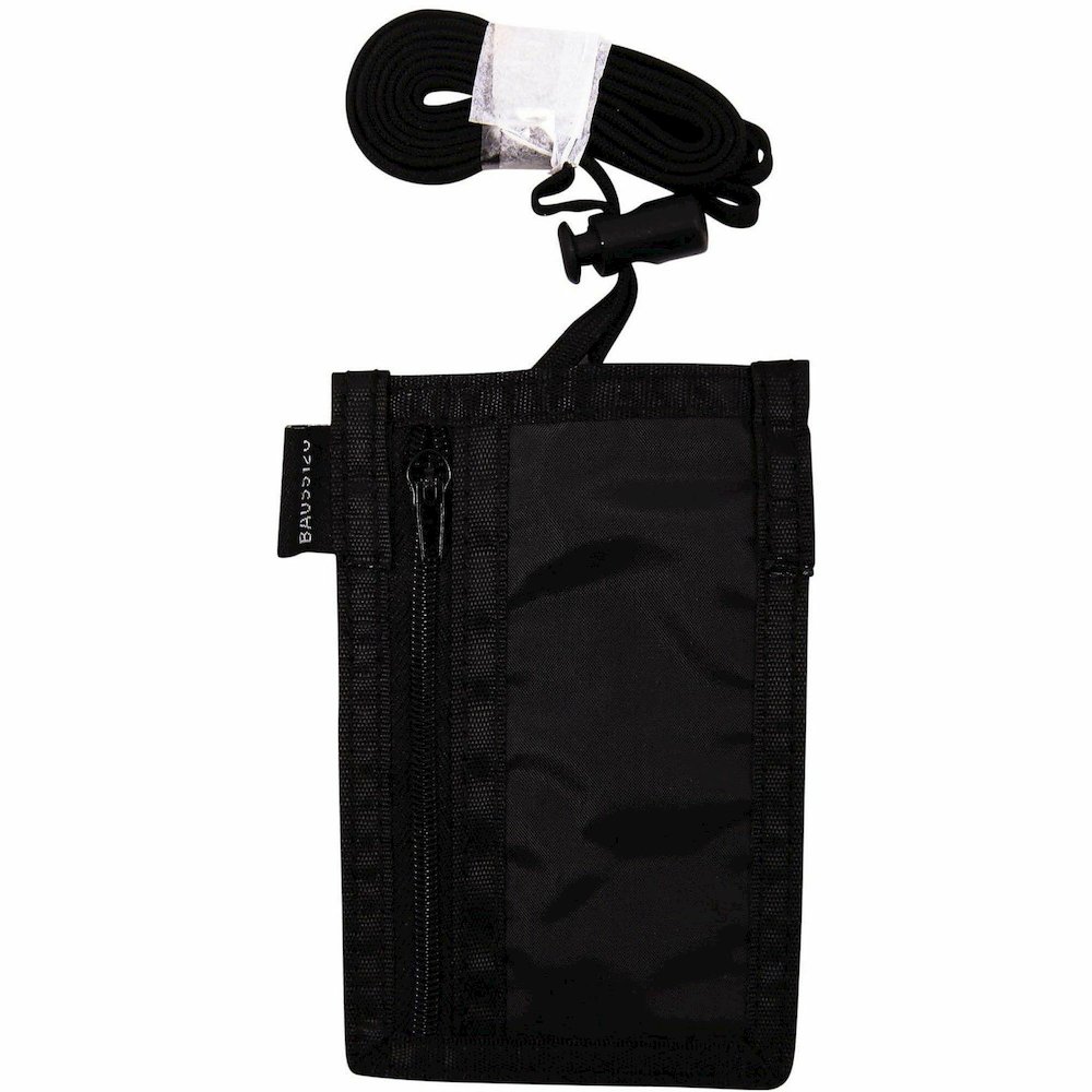 SICURIX Carrying Case (Pouch) Business Card - Black - Nylon Body - 3" Height x 0.4" Width - 12 / Box. Picture 9