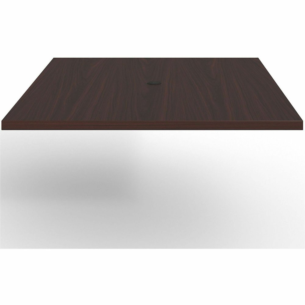 Lorell Prominence 2.0 Rectangular Conference Tabletop - Mahogany Rectangle, Laminated Top - 60" Table Top Width x 48" Table Top Depth x 1.50" Table Top Thickness - Conferencing, Office - Assembly Requ. Picture 10