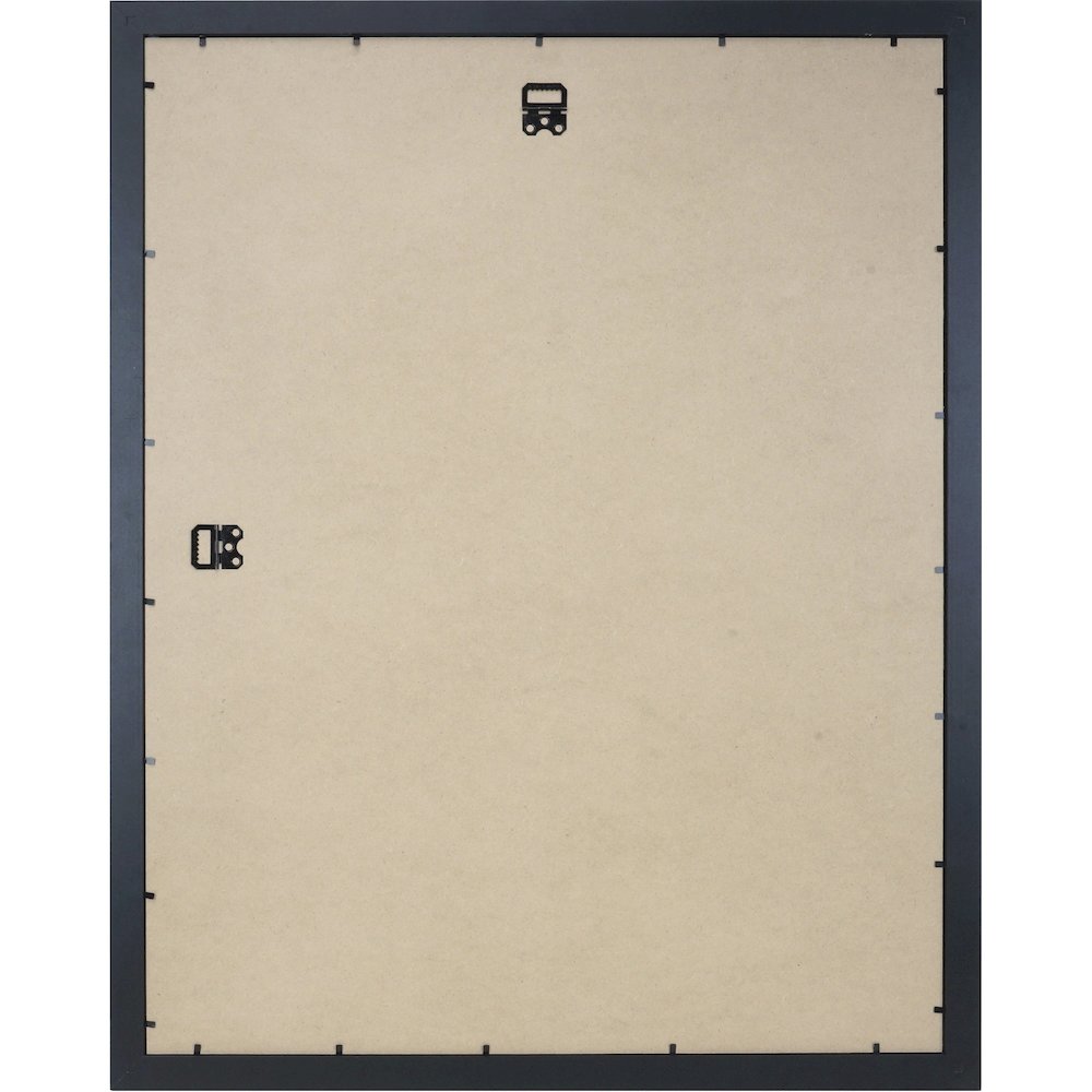 Lorell Solid Wood Poster Frame - 22" x 28" Frame Size - Rectangle - Horizontal, Vertical - Black - 1 Each. Picture 5