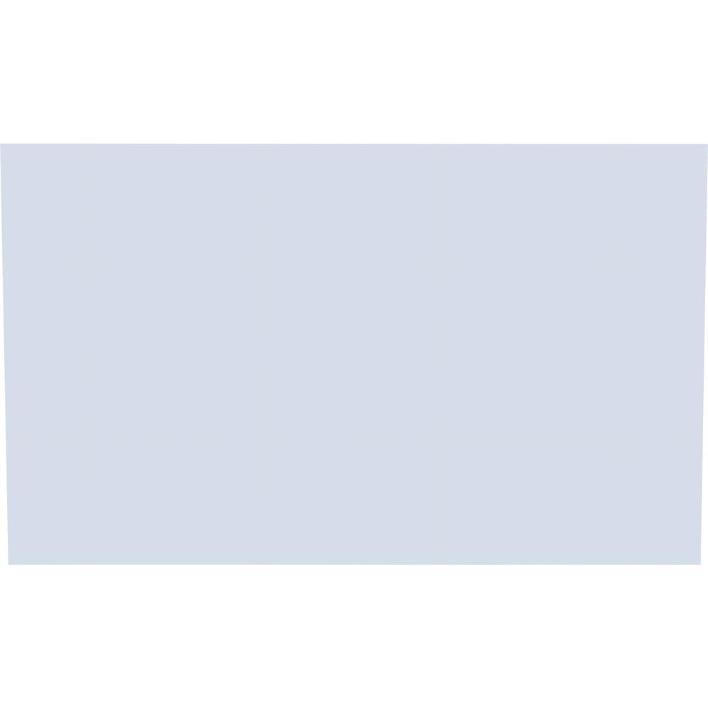 Lorell Adaptable Panel Divider - 24" Width x 2" Height x 37" Depth - Aluminum, Acrylic - White - 1 Each. Picture 6