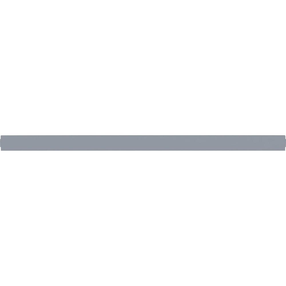 Lorell Single-Wide Horizontal Panel Strip for Adaptable Panel System - 33.12" Width x 0.50" Depth x 1.75" Height - Aluminum - Silver - 1 Each. Picture 6