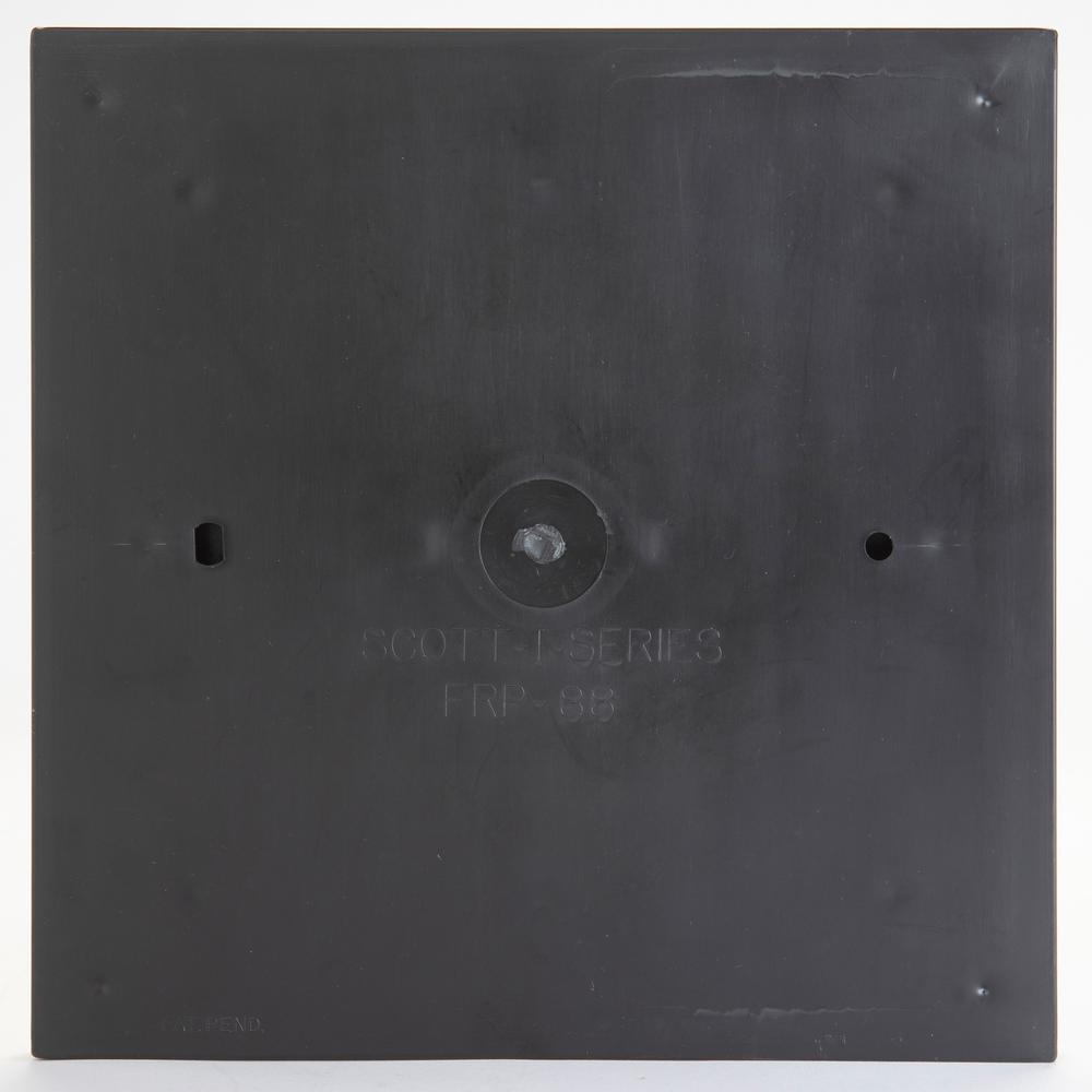 Lorell Men's Restroom Sign - Print/Message "Men" , "Toilette Men" - 8" Width x 8" Height - Square Shape - Surface-mountable - Easy Readability, Injection-molded - Restroom, Architectural - Plastic - B. Picture 6