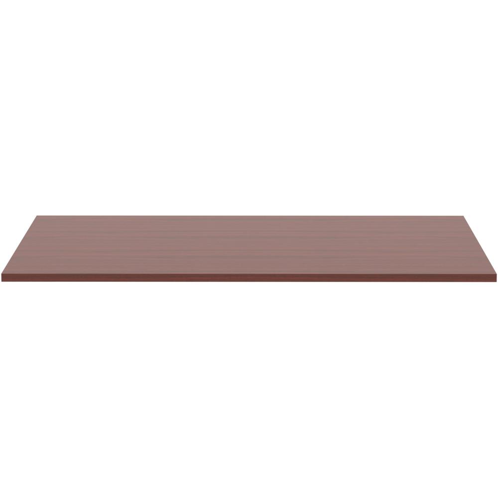 Lorell Revelance Conference Rectangular Tabletop - Rectangle - 1" Height x 59.9" Width x 47.3" Depth x 1" Thickness - Material: Laminate - Finish: Mahogany - For Office - 1 Each. Picture 8