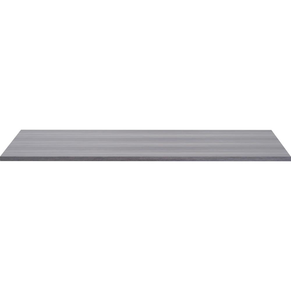 Lorell Revelance Conference Rectangular Tabletop - Rectangle - 1" Height x 59.9" Width x 47.3" Depth x 1" Thickness - Material: Laminate - Finish: Weathered Charcoal - 1 Each. Picture 9