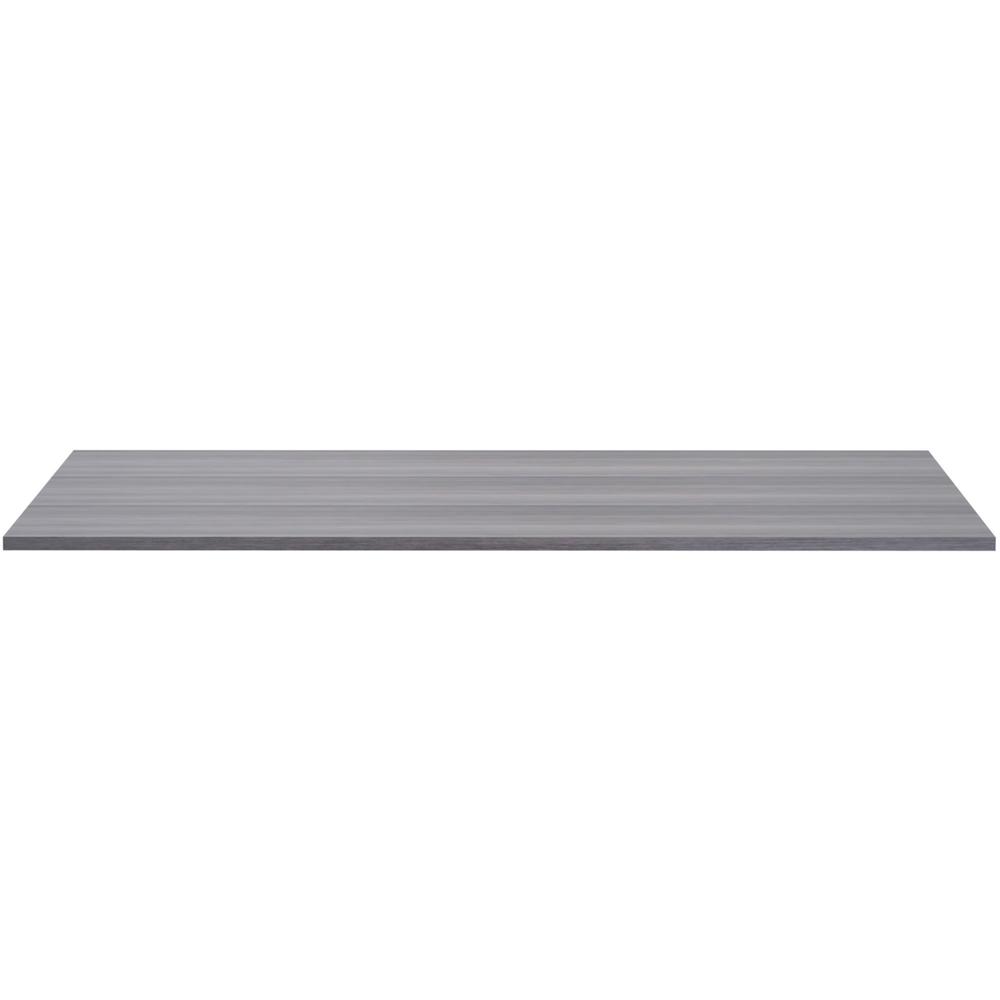 Lorell Revelance Conference Rectangular Tabletop - Rectangle - 1" Height x 71.6" Width x 47.3" Depth x 1" Thickness - Material: Laminate - Finish: Weathered Charcoal - 1 Each. Picture 6