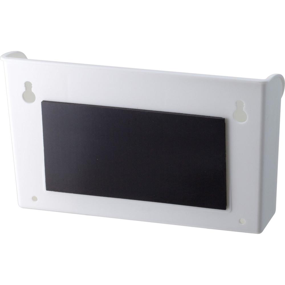 Officemate 92550 MagnetPlus Magnetic Organizer, White - 4.8" Height x 8" Width x 2.5" Depth, Magnetic, White, 1 Each. Picture 5