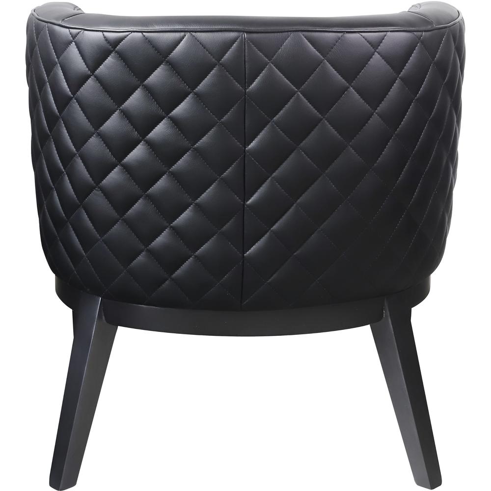 Boss Ava Accent Chair - Black Seat Color - Plush Seat Material - Black Back Color - Four-legged Base - 1 Each. Picture 9
