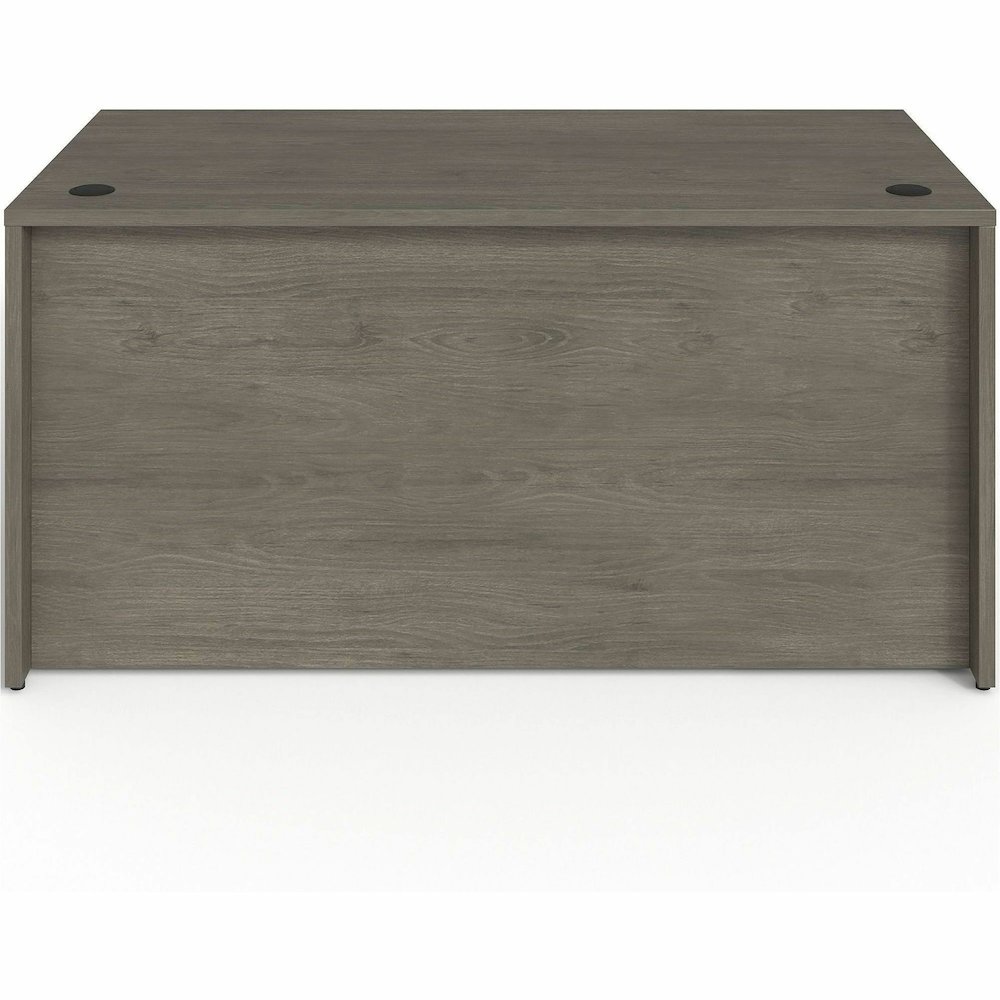 Lorell Prominence 2.0 Left-Pedestal Desk - Rectangle - 29" Height x 60" Width x 30" Depth, 1" Thickness Top - Total Drawer(s): 3 - Single Pedestal on Left Side - Band Edge - Material: Particleboard - . Picture 8