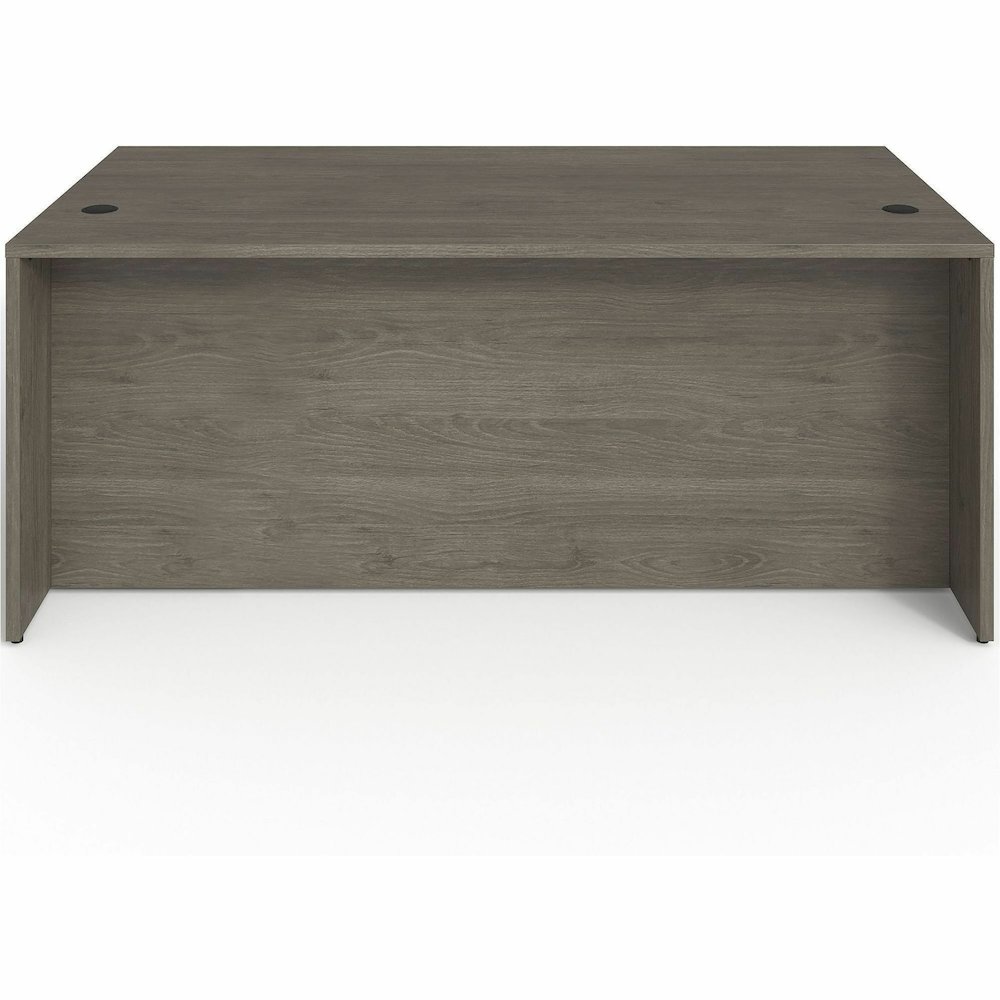 Lorell Prominence 2.0 Right-Pedestal Desk - Rectangle - 29" Height x 72" Width x 36" Depth, 1" Thickness Top - Total Drawer(s): 3 - Single Pedestal on Right Side - Band Edge - Material: Particleboard . Picture 11