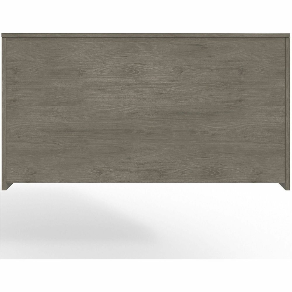 Lorell Prominence 2.0 Hutch - Rectangle - 39" Height x 66" Width x 16" Depth - 4 Door(s) - Material: Particleboard - Finish: Gray Elm, Thermofused Melamine (TFM), Laminate - Mar Resistant, Burn Resist. Picture 10