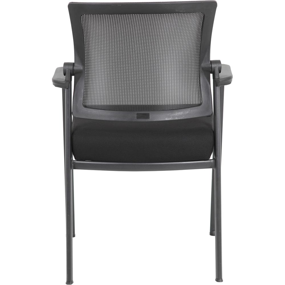 Boss Mesh 4-Legged Guest Chair - Black Seat Color - Black Back Color - Mesh Back Material - Tubular Steel Frame Material - Four-legged Base - 1 Carton. Picture 7
