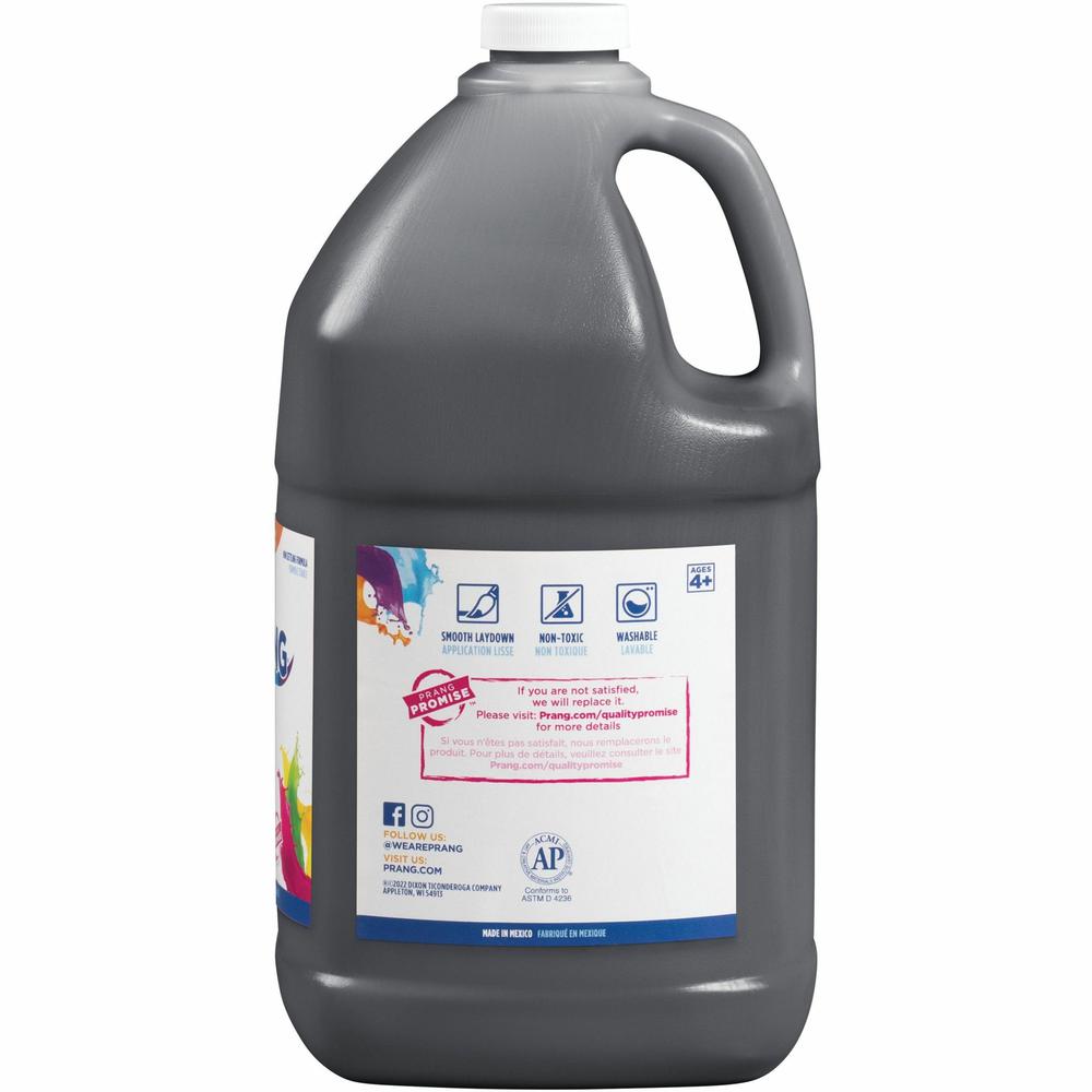 Prang Washable Tempera Paint - 1 gal - 1 Each - Black. Picture 3