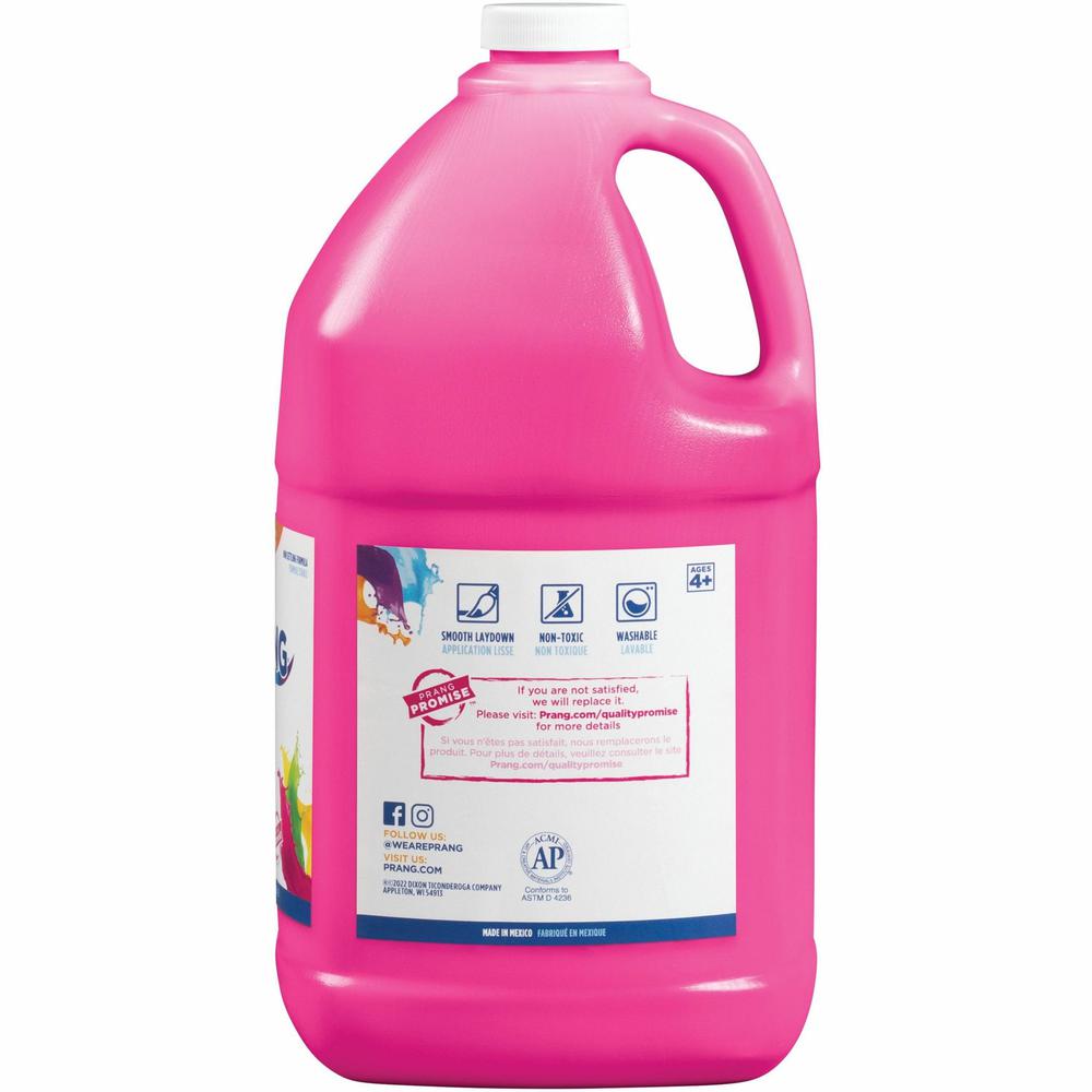 Prang Washable Tempera Paint - 1 Color(s) - Magenta - 1 gal - Washable - 1 Each. Picture 3