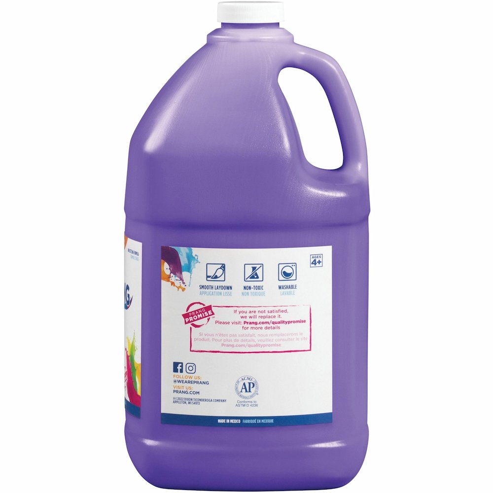 Prang Washable Tempera Paint - 1 Color(s) - Violet - 1 gal - Washable - 1 Each. Picture 6