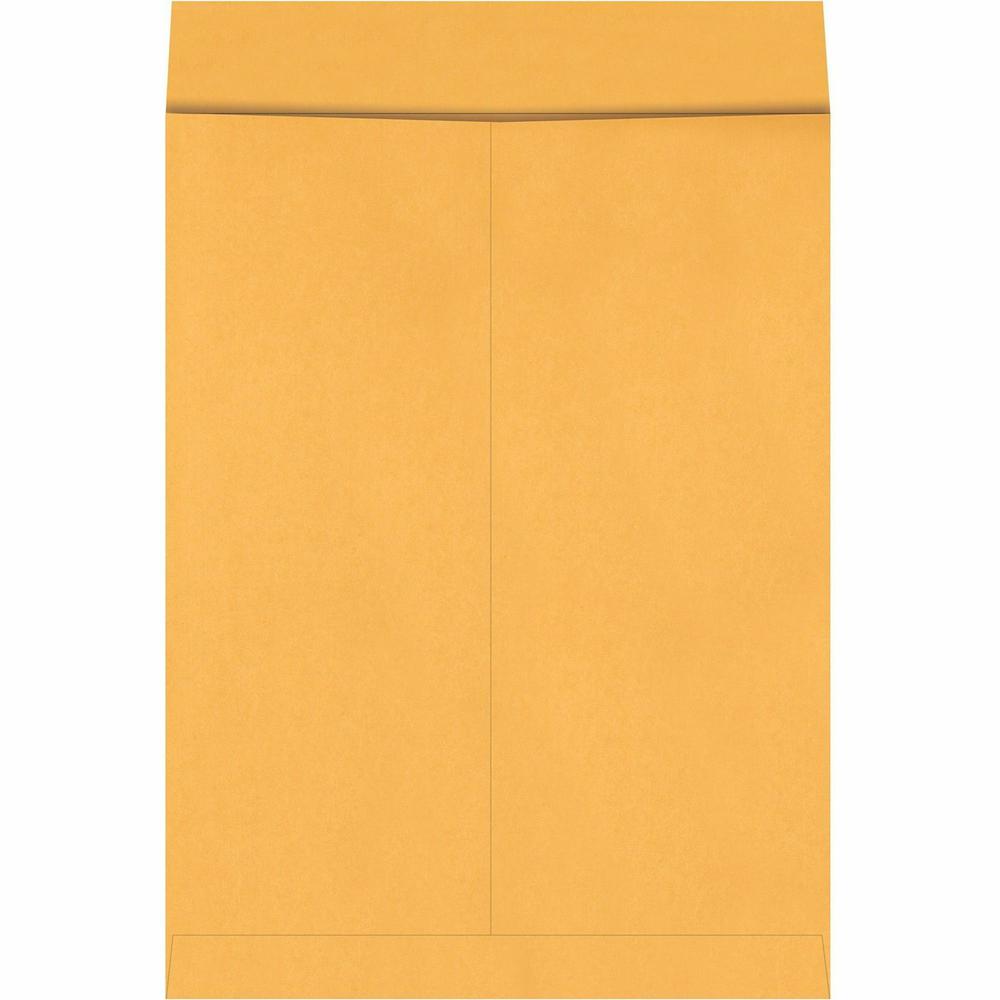 Quality Park 17 x 22 Jumbo Catalog Envelopes - Ungummed - Catalog - 17" Width x 22" Length - 28 lb - Kraft - 25 / Box - Kraft. Picture 4