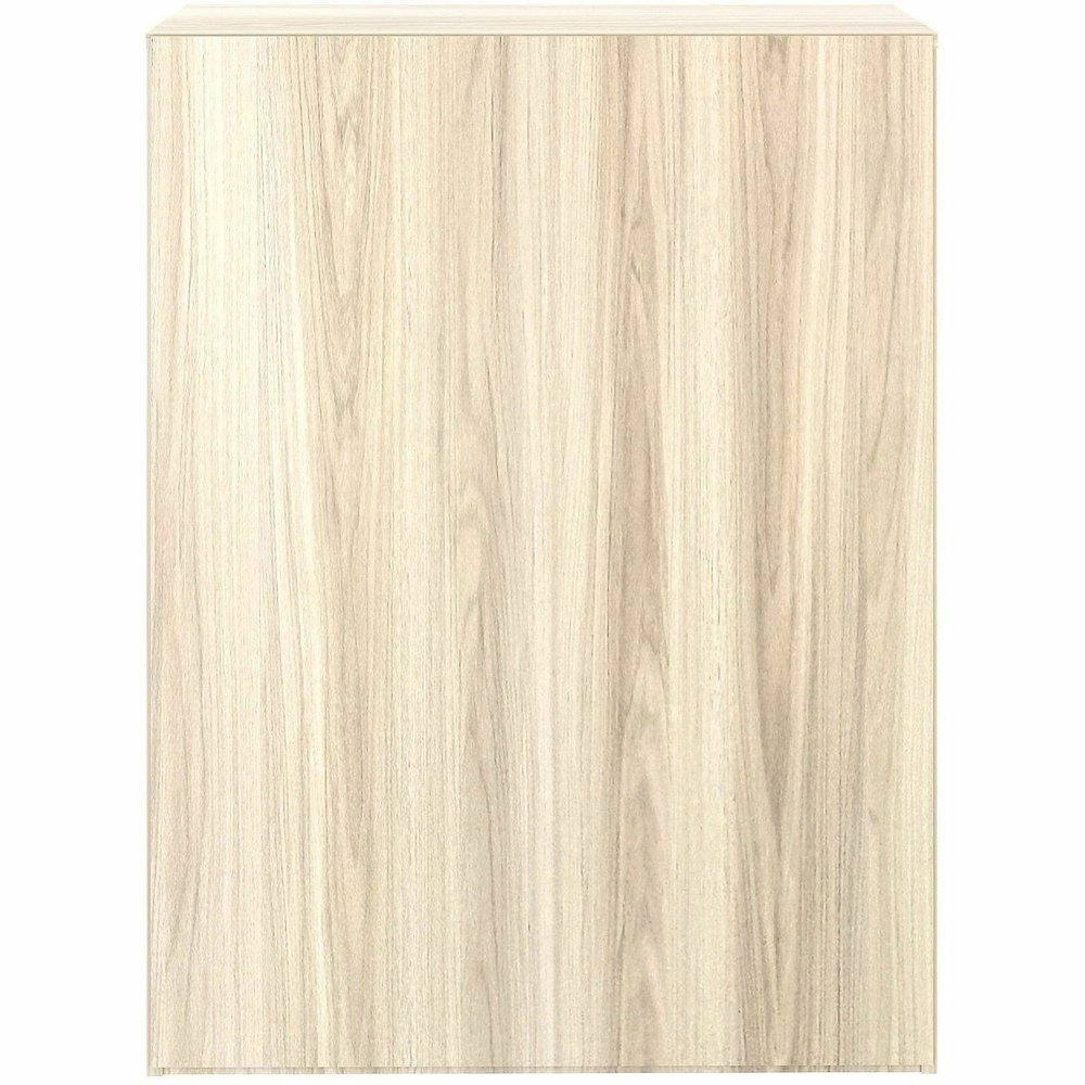 Lorell Sturdy 4-Shelf Bookcase - 4 x Shelf(ves) - Modern Elm - Assembly Required. Picture 9