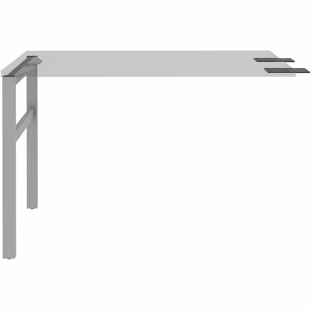 Lorell Adjustable Table Leg Bases & Returns - Assembly Required - Silver - 1 / Each. Picture 12