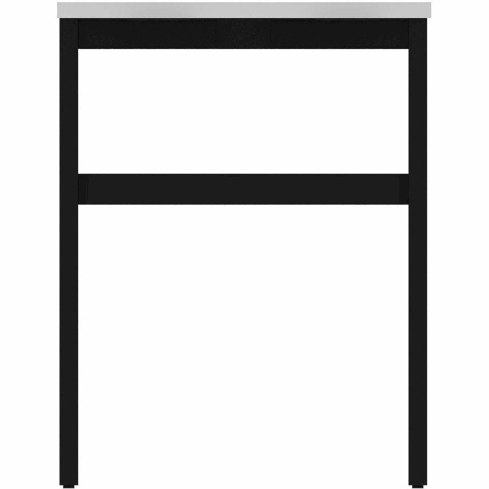 Lorell Adjustable Table Leg Bases & Returns - Assembly Required - Black - 1 / Each. Picture 11