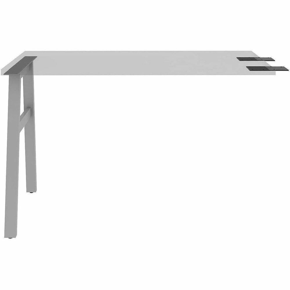 Lorell Adjustable Table Leg Bases & Returns - Assembly Required - Silver - 1 / Each. Picture 11