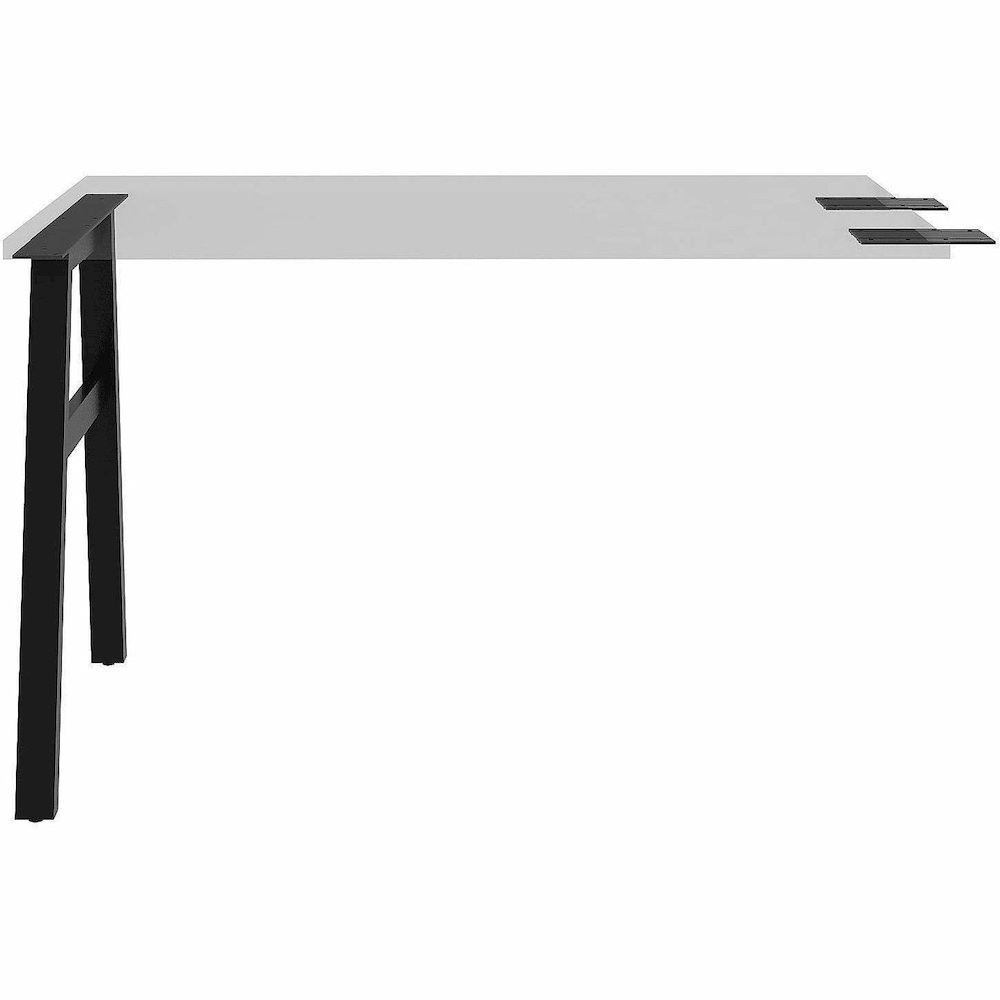 Lorell Adjustable Table Leg Bases & Returns - Assembly Required - Black - 1 / Each. Picture 11
