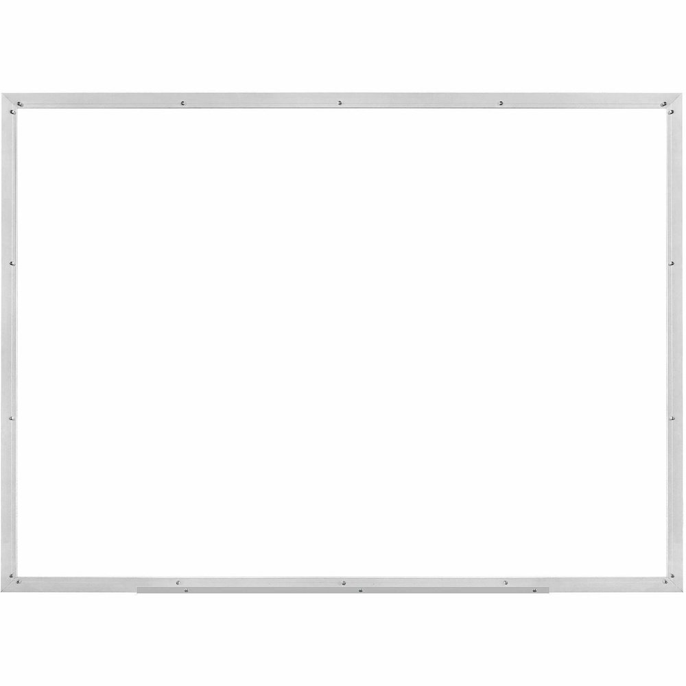 Lorell Aluminum Frame Dry-erase Board - 60" (5 ft) Width x 36" (3 ft) Height - White Styrene Surface - Aluminum Frame - Marker Tray, Write-on, Wipe-off - Assembly Required - 1 Each. Picture 5